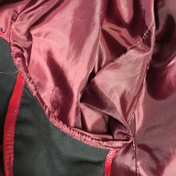 Franco Valentino 3 Button Black Blazer, 44R - Picture 7 of 8